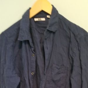Uniqlo 100% linen shirt